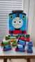 Thomas & Friends Локомотив куфар с колекция от влакчета, снимка 1