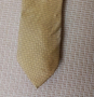 жълта мъжка копринена вратовръзка
