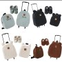Комплект куфар, раница и пантофки, с или без бродирано име, подходящи за детска градина или ясла😊, снимка 1 - Раници - 44116980