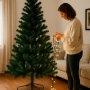Коледна елха с естествен вид и лесен монтаж - 180см, снимка 2