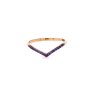 Златен дамски пръстен 0,96гр. размер:56 14кр. проба:585 модел:21884-6, снимка 1 - Пръстени - 44002153
