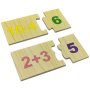 Дървен пъзел математика, за деца над 3 години, снимка 2
