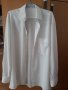 Бяла кенарена мъжка риза 100%памук, снимка 1 - Ризи - 37939744