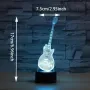 Холограмна 3D LED лампа Ел.Китара-дистанционно управление 16 цвята+други режими на управление , снимка 7