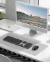 OMOTON Безжична Bluetooth зареждаща се USB клавиатура и мишка за Mac OS, с 3 Bluetooth канала, снимка 9