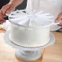 Разделител за торта Fackelmann 43914 Cake cooler 32см Двустранната поставка Поднос рязане на торта, снимка 5