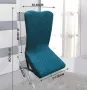 Калъф за стол, еластичен Син с релефен дизайн, 101см, снимка 2