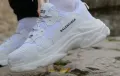 Balenciaga Triple S бели дамски маратонки , снимка 2