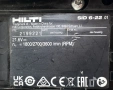 Hilti SiD 6-22 Nuron - Безчетков импакт 2х22V 4.0Ah перфектен!, снимка 5