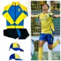 New 2025г Роналдо Жълт тениска шорти с чорапи + шапка + Анцуг CRISTIANO RONALDO, снимка 1