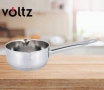 Касерола Voltz ,16 см, 1.4 литра, Инокс, снимка 5