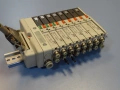 пневматичен терминал SMC SQ2-F(SD4895) 8-port Solenoid Valve, снимка 8