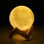 2117 Акумулаторната лампа със стойка тип луна, снимка 1 - Други стоки за дома - 37364518