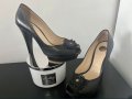 Оригинални дамски обувки Elisabetta Franchi + подарък преса за коса