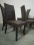 Комплект ратанови столове, снимка 1 - Столове - 43232432