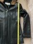 Дамско кожено яке с качулка, естествена телешка кожа, снимка 4
