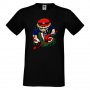 Мъжка тениска Mario VS Monster Игра,Изненада,Подарък,Празник,Повод, снимка 3