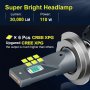 ЛЕД КРУШКИ SMART PLUS V2 H7 H4 HB4 HB4 LED CREE XPG, снимка 3