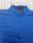 Мъжки пуловер с цип Under Armour Storm 1/4 Zip Pullover – Size L Loose Fit Blue Great Condition син, снимка 4
