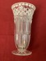 Красива старинна кристална ваза-Царство България, снимка 1 - Антикварни и старинни предмети - 35133441
