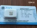 Диамант/и 4бр. AIG Сертификат 0,84 ct. 💯% натурални , снимка 1