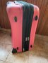 Розов куфар двойно разпъване много лек 5.3 кг перфектно състояние, снимка 2