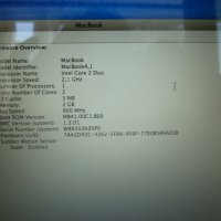 Apple A1181 лаптоп, снимка 7 - Лаптопи за дома - 33264276