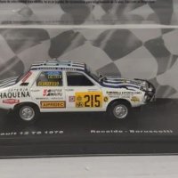 Renault 12 TS Rally Vuelta AMERICA Del Sud 1978 - мащаб 1:43 на Salvat нов в PVC дисплей-кейс, снимка 1 - Колекции - 43881994