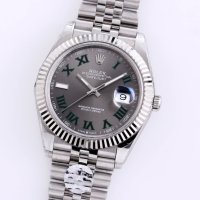 Мъжки часовник Rolex Datejust Wimbledon с автоматичен швейцарски механизъм, снимка 1 - Луксозни - 43777648