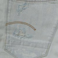 Нови бели къси мъжки панталони G Star Arc 3D tapered 1/2оригинал, снимка 4 - Къси панталони - 33163350