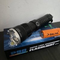 Мощен компактен фенер P90, 90 000lm, водоустойчив, снимка 1 - Къмпинг осветление - 43105116