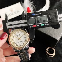 Луксозен дамски ръчен часовник Rolex, стилен Ролекс , водоустойчив, снимка 8 - Дамски - 37074609