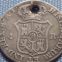 Сребърна монета 4 реала 1809г. Хосе Напалеон Мадрид Испания 13674, снимка 9 - Нумизматика и бонистика - 42967754