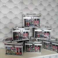 Прозрачни куфарчета с гримове с немско качество , снимка 2 - Подаръци за жени - 33139660