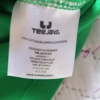 Tee Jays дамска зелена тениска, снимка 4 - Тениски - 43268558