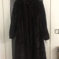 дизайнерско палто от норки на George Tzelalis, снимка 1 - Палта, манта - 26854621