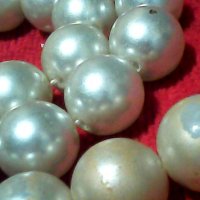 старао красиво перлно колие 13mm от естествени перли, снимка 3 - Антикварни и старинни предмети - 43989731