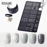  ROSALIND Uv&Led гел за печати и шаблони , снимка 3 - Продукти за маникюр - 25469737