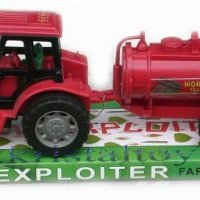 Трактор с цистерна, детска играчка, снимка 1 - Коли, камиони, мотори, писти - 38203725