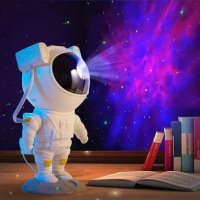 Детска нощна лампа звездно небе проектор Galaxy Star Project Астронавт, снимка 3 - Детски нощни лампи - 43162719