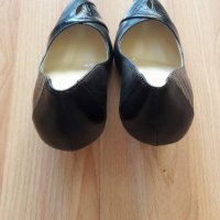 Дамски елегантни черни обувки с тънак ток VIA UNO, снимка 2 - Дамски елегантни обувки - 28580572