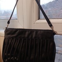 Черна дамска чанта MARC CHANTAL , снимка 2 - Чанти - 43728527