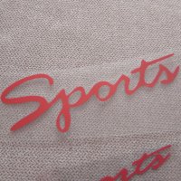 Качествен винилов стикер с надпис Спорта  Sports за кола автомобил джип мотор велосипед камион, снимка 2 - Аксесоари и консумативи - 37845533