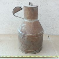 метален възрожденски гюм за мляко, вода и др. , снимка 1 - Антикварни и старинни предмети - 38572318