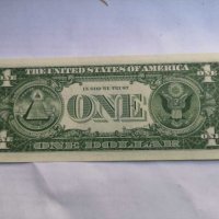 USA $ 1 Dollar Silver Certificate 1957-B UNC, снимка 4 - Нумизматика и бонистика - 27732504