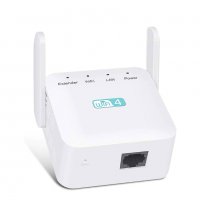 Wi-Fi усилвател рутер рипийтър MediaTek MT7628KN Wireless-N 300 Mbps + 1LAN, снимка 3 - Рутери - 26036510