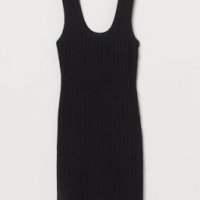 Дамска черна рокля Н&М , снимка 1 - Рокли - 37183980