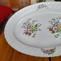 Стара порцеланова чиния,плато #6, снимка 3 - Антикварни и старинни предмети - 32905754