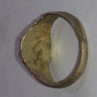 Стар пръстен уникат над стогодишен сачан - 60031, снимка 4 - Други ценни предмети - 28995093