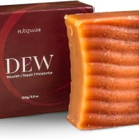 Билков балсам за коса - блокче "Dew" с аюрведични билки, снимка 1 - Продукти за коса - 42940602